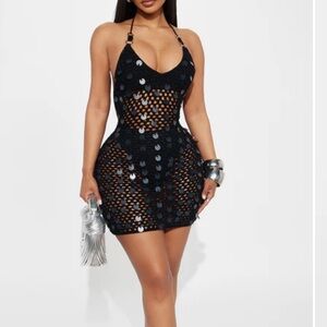Fashion Nova Crochet Mini Dress